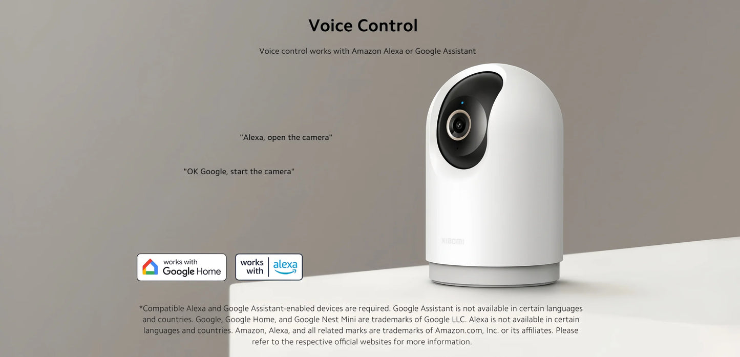 Xiaomi Smart Camera 3 Pro PTZ 5MP 3K Ultra Low Light Full Color HDR 2.4G/5G WiFi Bluetooth Mesh Gateway AI Detection 360° Home