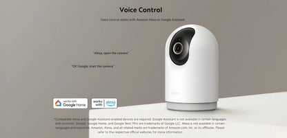 Xiaomi Smart Camera 3 Pro PTZ 5MP 3K Ultra Low Light Full Color HDR 2.4G/5G WiFi Bluetooth Mesh Gateway AI Detection 360° Home