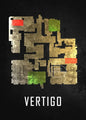 Cs Go Maps Poster First Person Shooter Game Dust 2 Nuke Map Black Print Canvas Painting Wall Pictures for Game Room Wall Decor