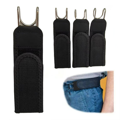 Fashion Ultra-soft No Buckle Elastic Belts Men's Stylish Comfortable Belt Loop Buckle-Free Belt Unisex Jeans Pants Belt for Men