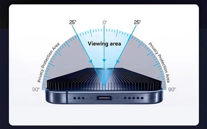 Joyroom 1/2 sztuki Do iPhone'a 17 Pro Max Szkło Antyszpiegowskie Ochronne Szkło Prywatyzujące Do iPhone'a 17 Pro 17 Air Szkło Hartowane