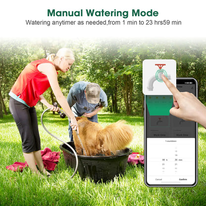 Tuya Smart Zigbee Watering Timer Sprinkler Drip Irrigation System Irrigation Watering System Sprinkler Timer Garden