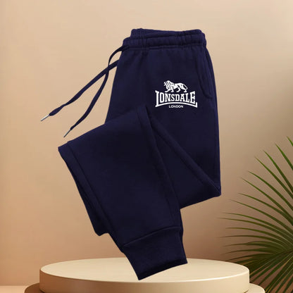 Modern Fit Jogger Sweatpants for Men Elastic Waist, Sports Tapered Trousers Great Street Gym Daily Wear