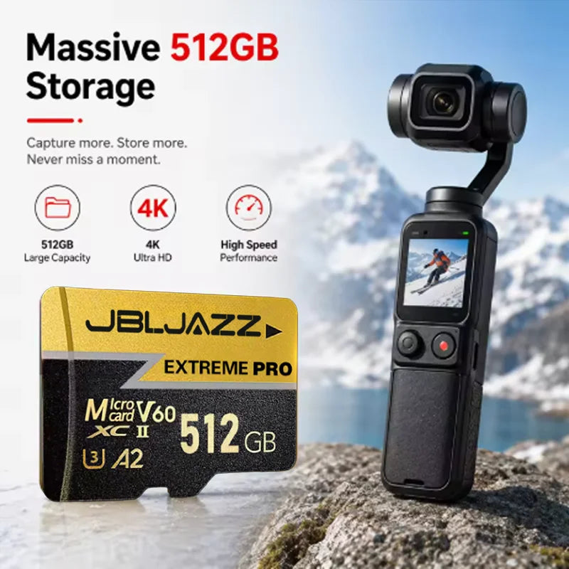 High-Speed SD Card 256GB 512GB UHS-I U3 V60 128GB 64GB Memory Card for Digital Storage New Best Seller Cartao De Memoria 2026