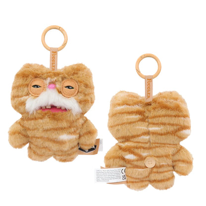 Fuggler Alley Cats Care-Bears Fugg Plush Toys Nuggets Keychain Funny Ugly Tooth Monster Bag Charm Dolls Backpack Decor Bagged