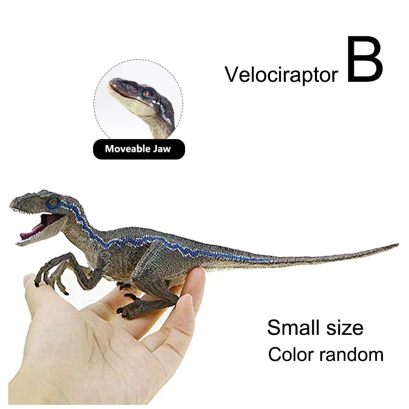 Velociraptor Dinosaur Toy for Kids and Dino Lovers, Super Raptor Dinosaur with Moveable Jaw and Hands, Realistic and Funny