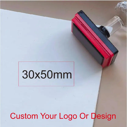 Personalized Logo Self Inking Stamp Customized Photosensitive Ink Stamp Your Design Picture Custom Wedding Address Library Book
