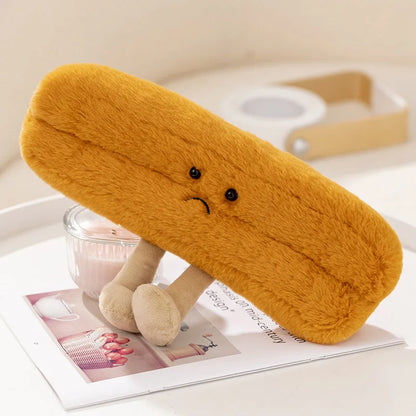 Cute Cartoon Bread Pancake Doll Soft Plush Toys Kawaii Sofa Home Decor Doll Exquisite Collectibles Surprise Fun Birthday Gift