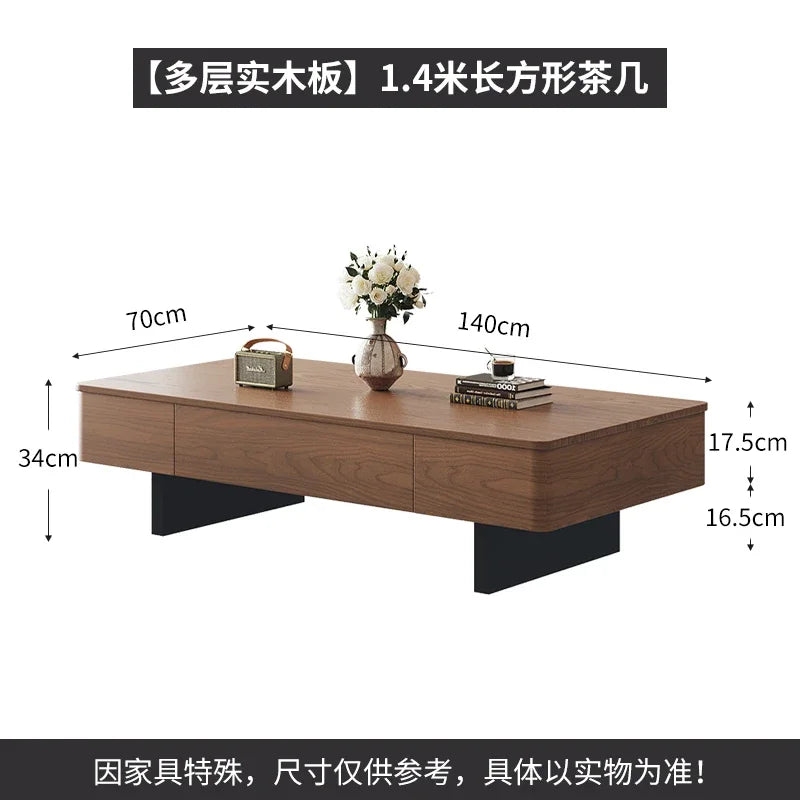 Design Storage Coffee Tables Minimalist Trendy Modern Luxury Coffee Table Aesthetic Mesa De Centro Sala Living Room Furniture