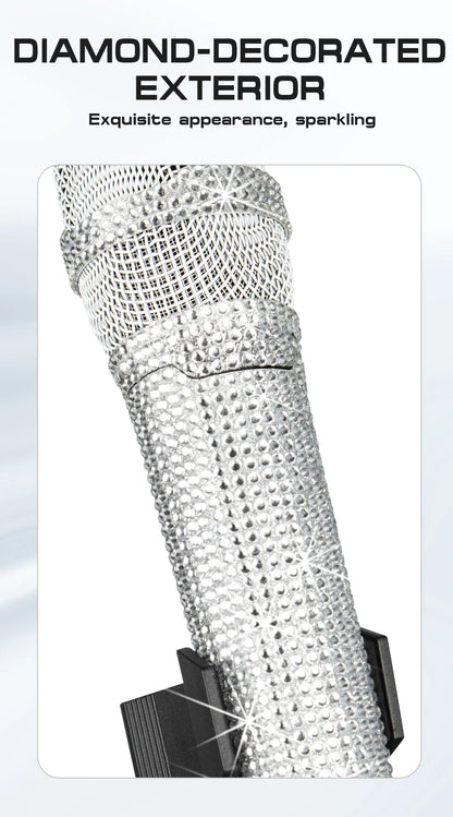 Diamond Microphone Customized for Singers G-MARK SKM9000 Wireless Karaoke Mic Adjustable Frequency Party Show Teaching Wedding