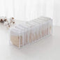 11 Compartment Home Collapsible Underwear Storage Box Nylon Organizing Dormitory Storage Bra Organizing Breathable Mesh Bag