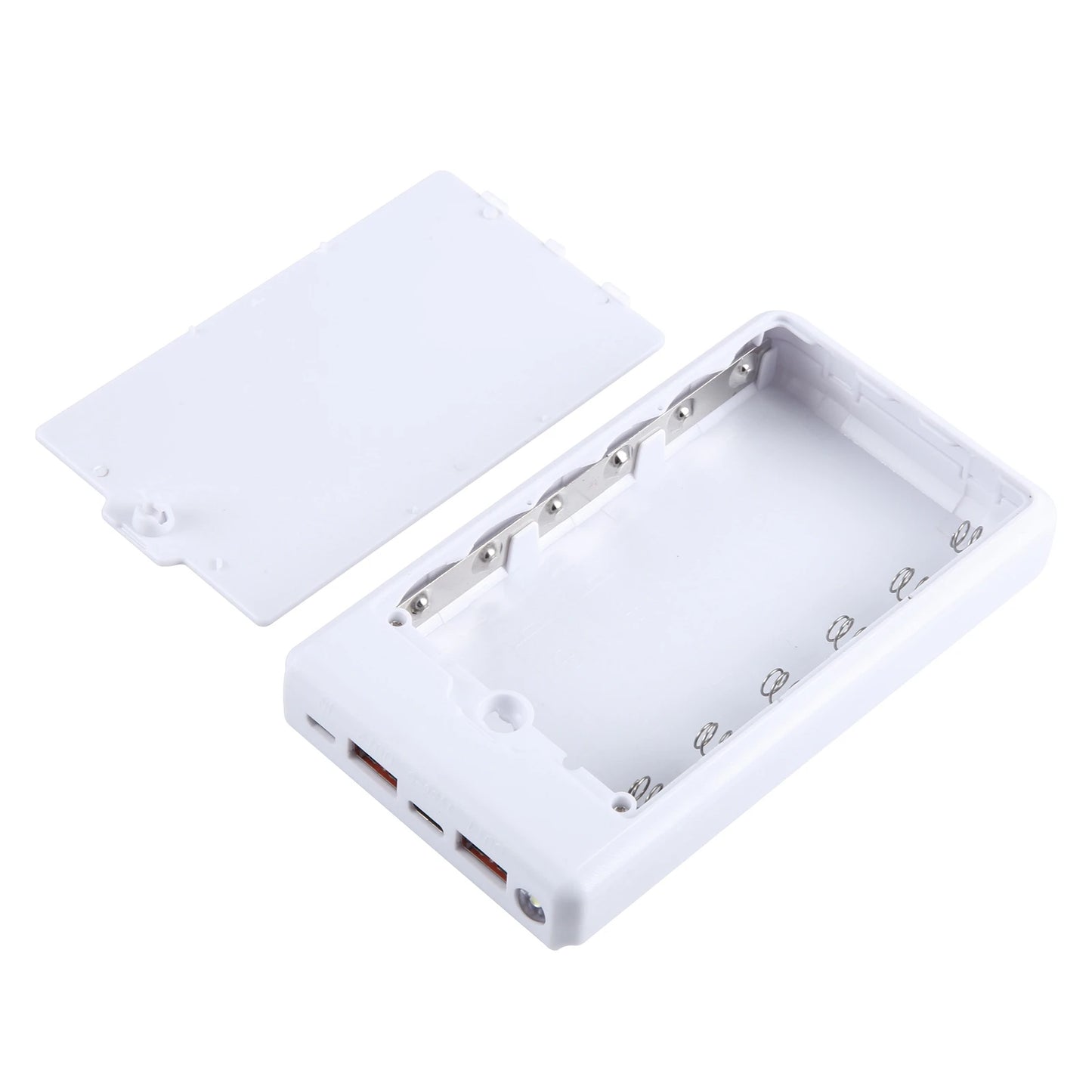 HAWEEL DIY 6 x 18650 Battery 24W Fast Charge Power Bank Box Case with Display, Not Include Battery