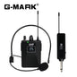Wireless Transmitter System G-MARK GX100 Professional UHF headset Mic 50M For Party Show Stage Wedding Church