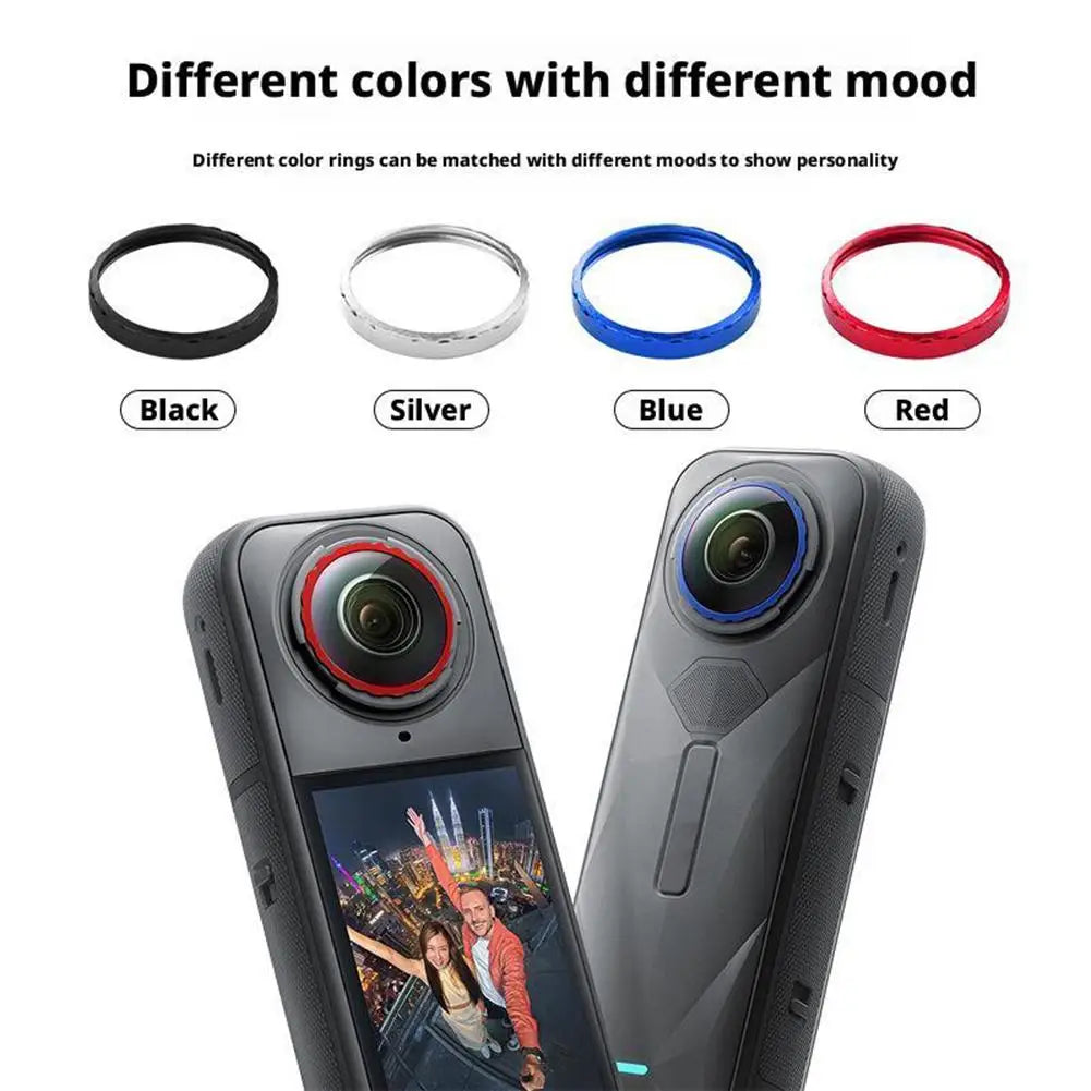 1/2pcs Camera Lens Glass For Insta360 X5 Detachable Lens Kit Replacement Parts For Insta360 X5 Accessories M3x9