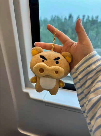 Rilakkumas Fatty Zaemon Plush Pendant Bag Charms Brother Bear Bear Sister Rilakkuma Zaemon Cute Plush Toy Gift
