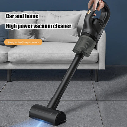 Car Vacuum Cleaner High Power Wireless Car Vacuum Cleaner Strong Suction with Detachable Dust Box Household Supplies