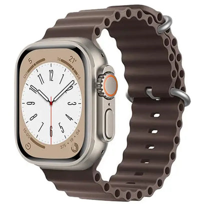 Ocean Strap for apple watch Band 44mm 40mm 45mm 41mm 49mm 46mm silicone correas bracelet iWatch series 7 5 6 3 se 8 Ultra 2 9 10