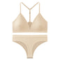 Women Bra Set Panties Sexy Push Up Bralette Female Fitness Seamless Underwear Sports Lingerie Brassiere Set Tank Crop Tops S-XL