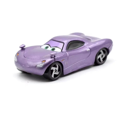 Disney Pixar Cars Lightning McQueen Storm Jackson Mack Container Truck 1/55 Ratio Die Casting Alloy Car Model Toys Truck Gifts