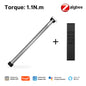 MOES Tuya Automatic Smart Zigbee Roller Shade Blinds Motor for 38mm Tube Remote Control work with Smart Life Alexa Google Home