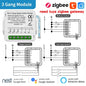 TNCE TUYA WIFI/Zigbee Switch Light Curtain Dimmer Smart DIY MINI Module, 2-way Control Breaker, Voice with Alexa Google Home