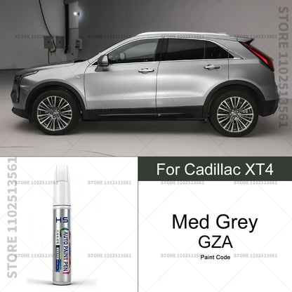 Car Paint Repair Pen For Cadillac XT4 Touch Up Scratch Remover DIY Auto Accessories White Purple Blue G59 Blue GZC Red GNT