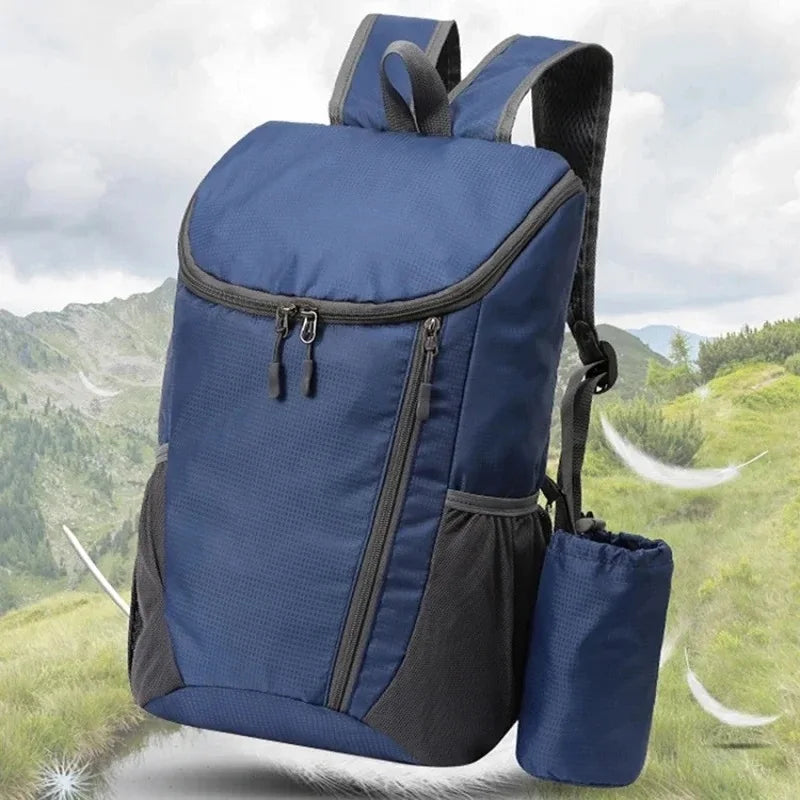 New Style Foldable Backpack Large Capacity Lightweight Waterproof Outdoor Sports Travel Bag Durable Easy Carry Versatile Package