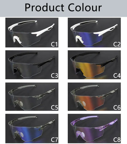 Karos Photochromic Cycling Glasses UV400 Protection Sunglasses Day Night Use Eyewear For Bicycles Fishing Driving Outdoor Hiking