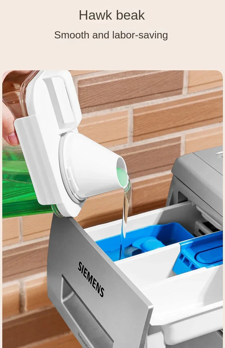 Laundry powder storage box, bathroom laundry detergent storage tank, transparent acrylic box, household necessities