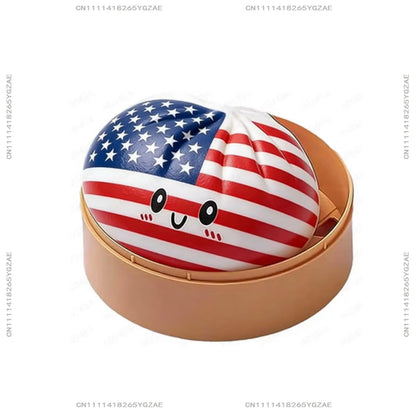 2026 football series steamed bun Squishy Stress Ball Fidget Toy, Soft Squeeze Anxiety Relief Sensory Toy for Kids Adults