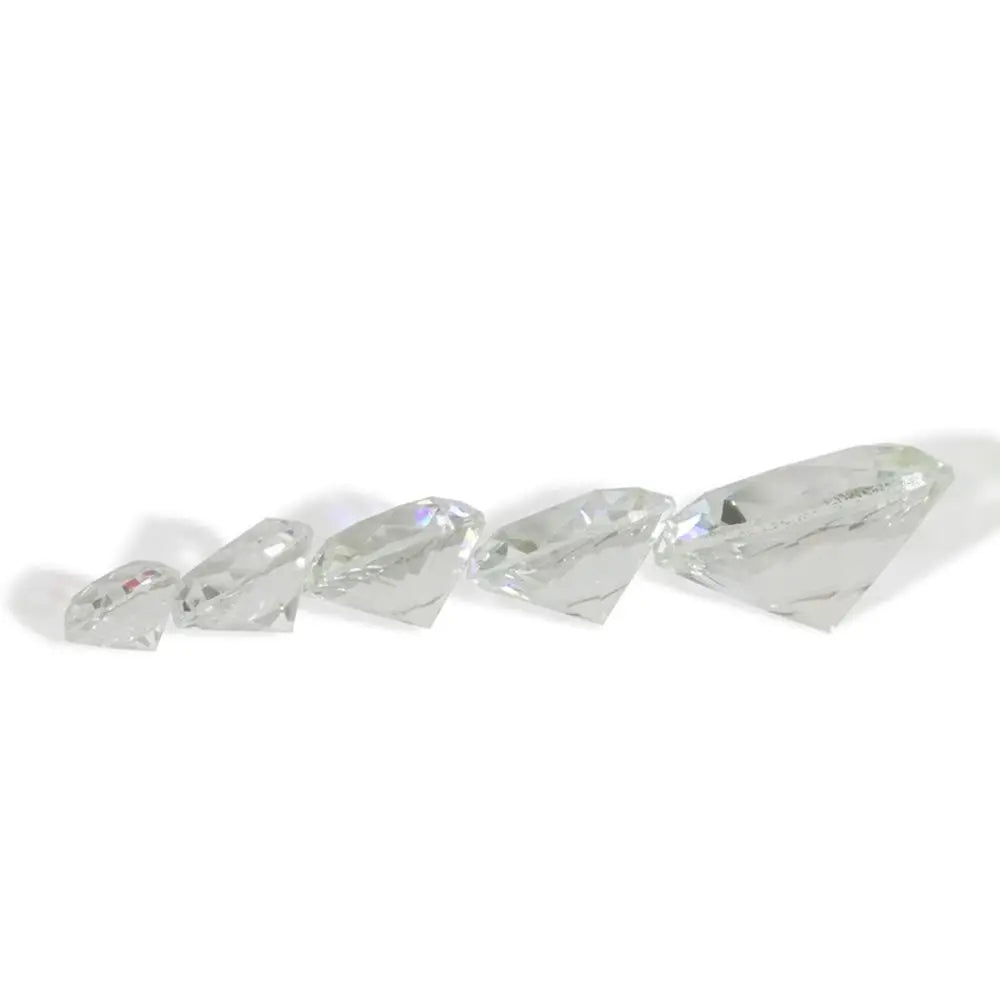 Clear Crystal Big Glass Diamond Party Large Romantic Diamond Decoration Proposal Home Decoration Ornaments Crafts Gifts