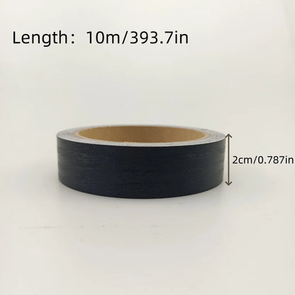 1PC 10M*2CM Wood Grain Edging Tape Thickened Self Adhesive Refurbished Self-adhesive Edge Band PVC Decorative Beauty Seam