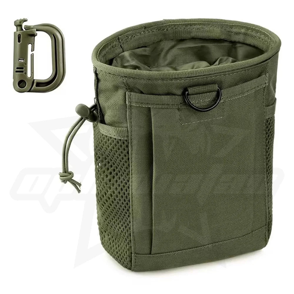 OPHIDIAN Hunting Magazine Recovery Bag Molle Trash Bag, Magazine Ammunition Bag, Belt Waist Bag Adjustable Holster Bag