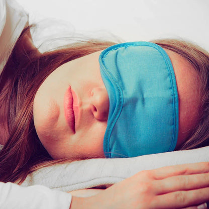Silk Sleep Eye Mask Padded Shade Eye Cover Patch Sleeping Mask Eyemask Blindfolds Travel Relax Rest Women Men