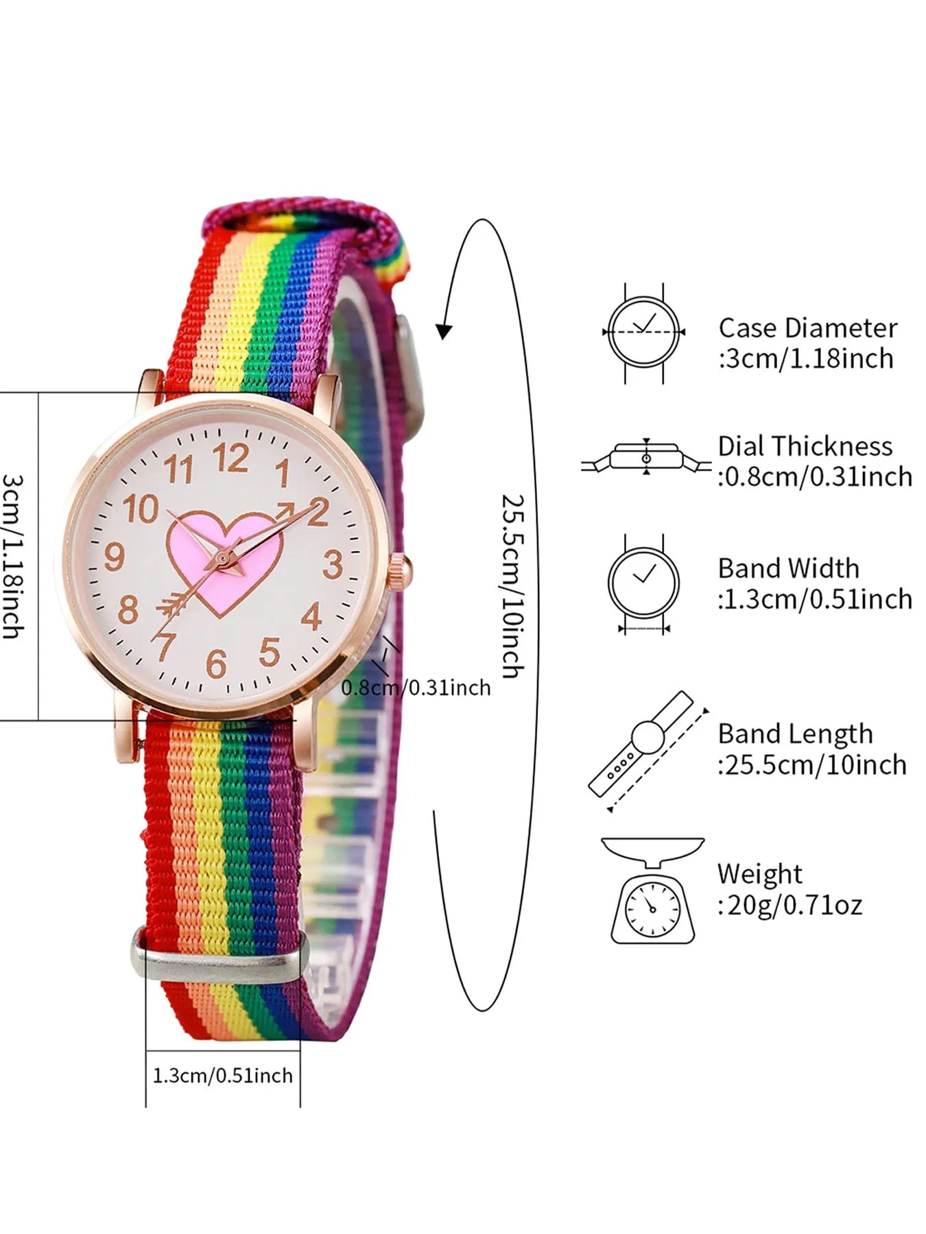 4-piece Women's Watch Fashion Watch Women's Versatile High end Women's Watch Women's Watch Set