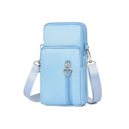 New Korean-style mobile phone bag, crossbody bag, mobile phone pouch, crossbody purse, vertical style small bag