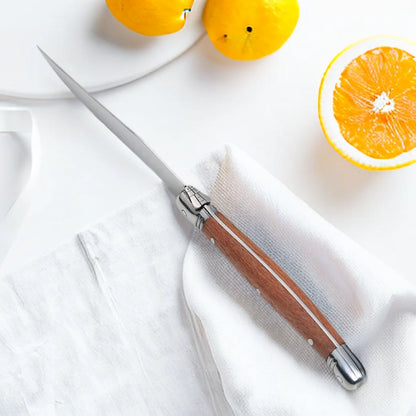 4/6/8P Serrated Steak Knives Set Dinner Knife Cutlery Imitation Steel Table Knife Sharp Handle Cutlery Knife Kitchen Tableware