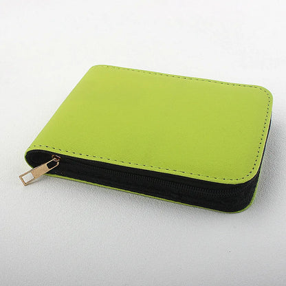 12 Slots Fountain Pen Case Pencil Case Pouch Bag PU Leather Case for JINHAO Pens