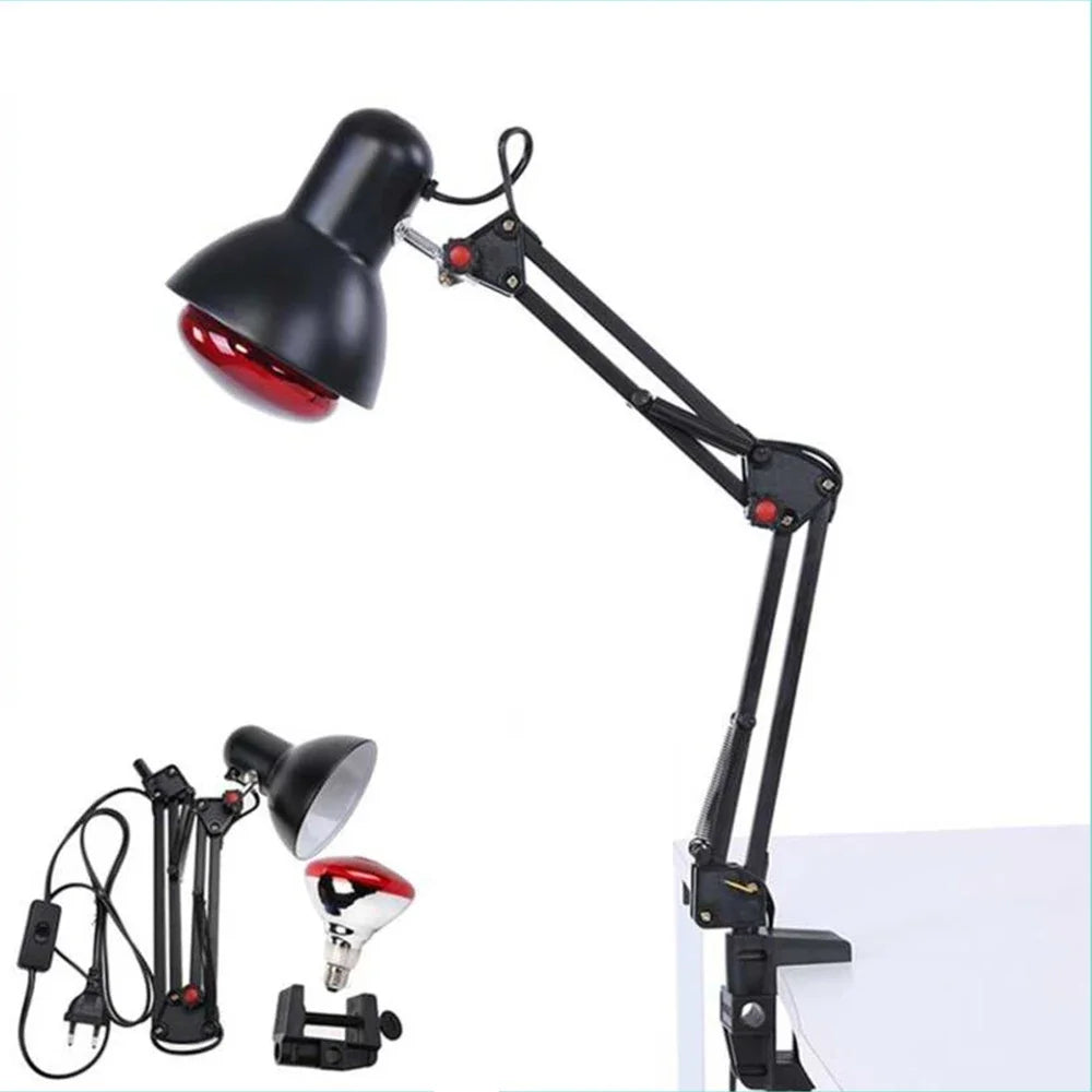 ZONGKUNG Physiotherapy Lamp Massage Tools Infrared Heat Heating Therapy Light Pain Relief Health Care Black Relief Pain Tools