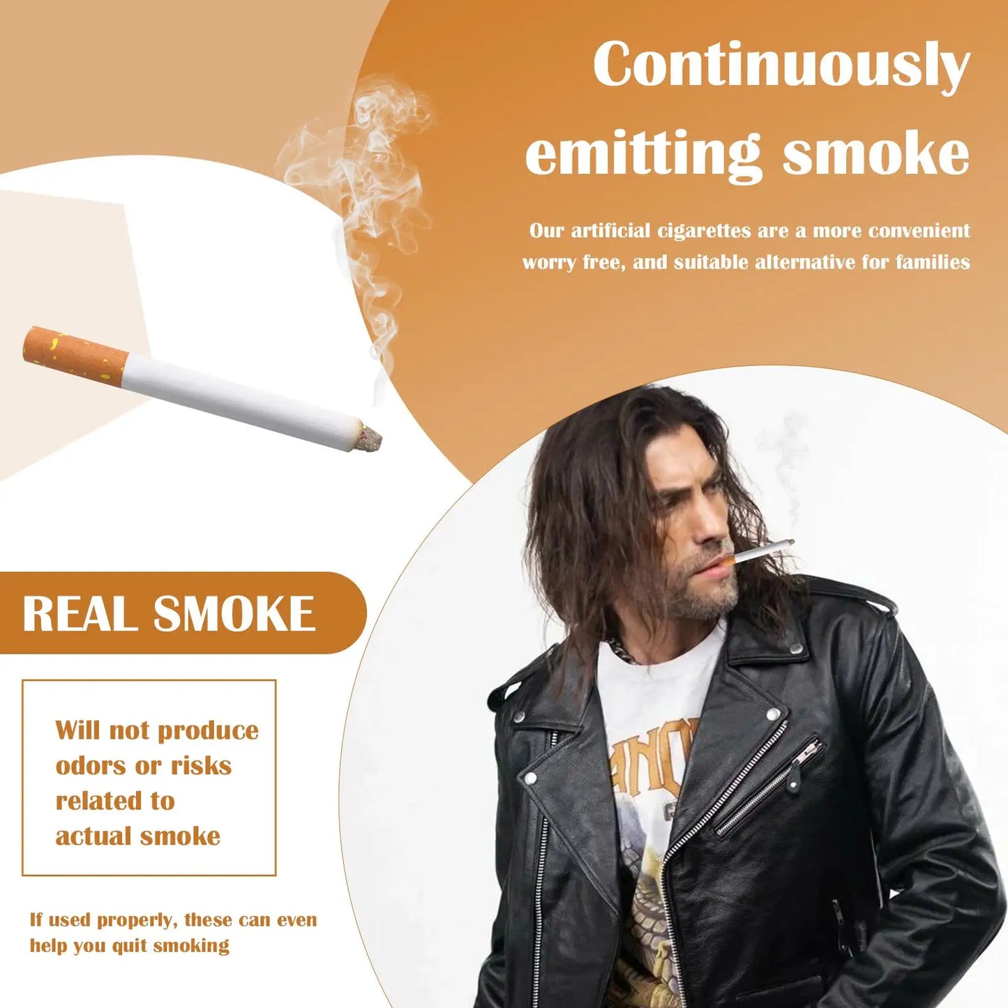 Funny Prank Toys That Can Blow Out Smoke, Holiday Party Activities, Role-Playing Props, Film and Television Games, Animation Props