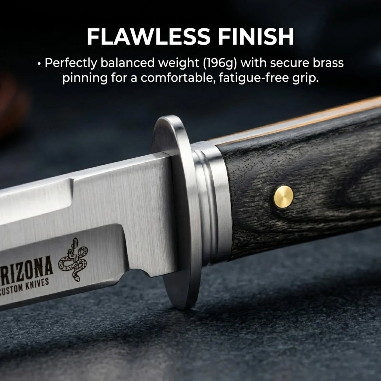 New Heavy-Duty Multi-Purpose Kitchen Knife 5Cr13 Stainless Paring Knife, Ergonomic Pakkawood Handle High-End Utility Knife Tool