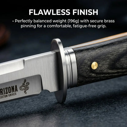 New Heavy-Duty Multi-Purpose Kitchen Knife 5Cr13 Stainless Paring Knife, Ergonomic Pakkawood Handle High-End Utility Knife Tool