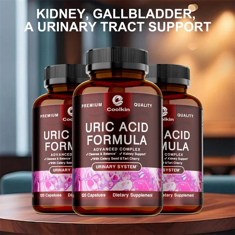 Uric Acid Cleanse Formula - Supports Uric Acid Cleansing, Joint Health, Immunity Enhancement, and Metabolism Promotion