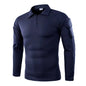 Men's Outdoor Tactical Hiking T-Shirts,Hunting Camouflage Long Sleeve Hunting Climbing Shirt,Male Breathable Sport Clothes