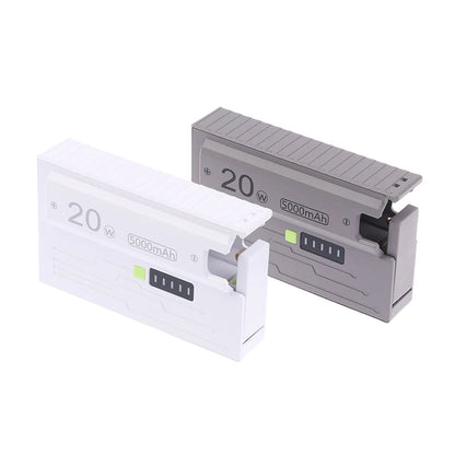 20W DIY Power Bank Box 21700 Universal Battery Charger Case Type-C Fast Charging For Mobile Phone Not Including Batteries