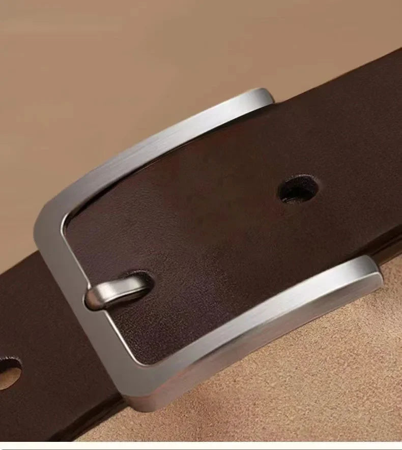 Classic Alloy Pin Adjustable Alloy Buckle Belts for Jeans Unisex Men Women Belt Business PU Leather Belts Waist Straps Belts