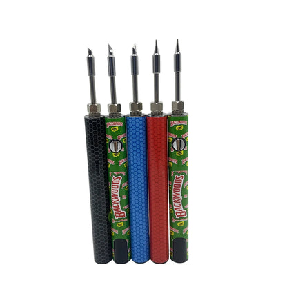 Portable Electric Soldering Iron Pen 1100mAh Preheat VV Battery Backwoods LCD Display 1.8V-4.2V Type-C 510 Thread Repair Tool