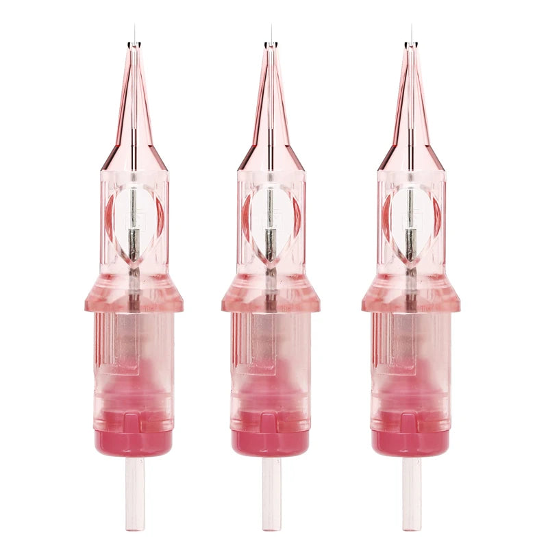 Premium Quality Pink VIPER PMU SMP Tattoo Cartridge Needle Super Sharp Durable Consistent 20pcs/Box   Permanent Makeup Car