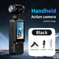 HD 4K Action Camera 180 Degree Rotatable For Vlog YouTube Tiktok Girls Record Life Video Recording Entry Portable Action Camera