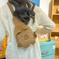 Large Capacity Capybara Plush Shoulder Bag Cartoon Capybara Handbag Unisex Capybara Handbag
